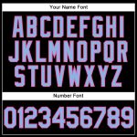 Personalized Black Light Blue-Pink Sports Hoodie Sweatshirt Pullover Personalized Stitched Black Light Blue-Pink Sports Pullover