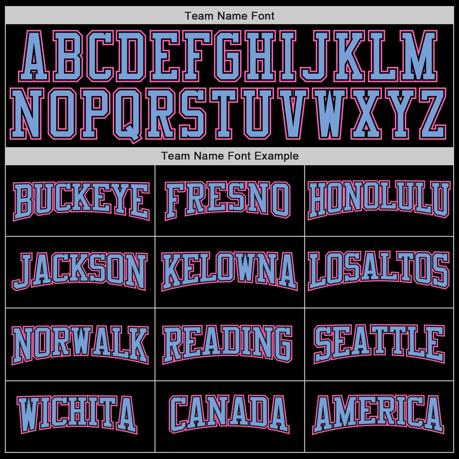 Personalized Stitched Black Light Blue-Pink Sports Pullover Sweatshirt Hoodie Team Custom Name and Number Custom Team Hoodie with Personalized Name and Number - Black Light Blue-Pink Stitched Sports Pullover Sweatshirt Personalized - Image 3
