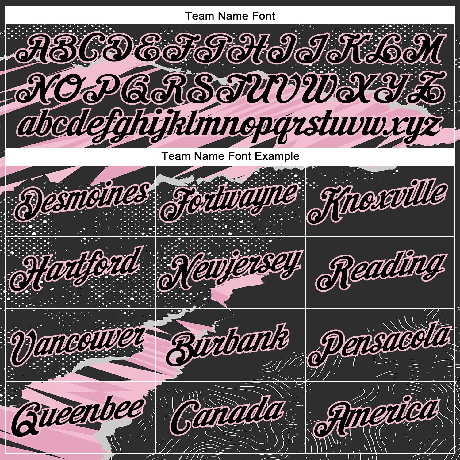 Personalized Stitched Black Light Pink 3D Pattern Design Torn Paper Style Sports Pullover Sweatshirt Hoodie Team Custom Name and Number Custom Name & Number Sports Hoodie with 3D Torn Paper Design - Black & Light Pink Stitched Pullover Sweatshirt Personalized - Image 3