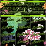 Custom Name & Number Tiger Hoodie - Personalized Black & Neon Green 3D Pattern Sports Pullover Sweatshirt Personalized Stitched