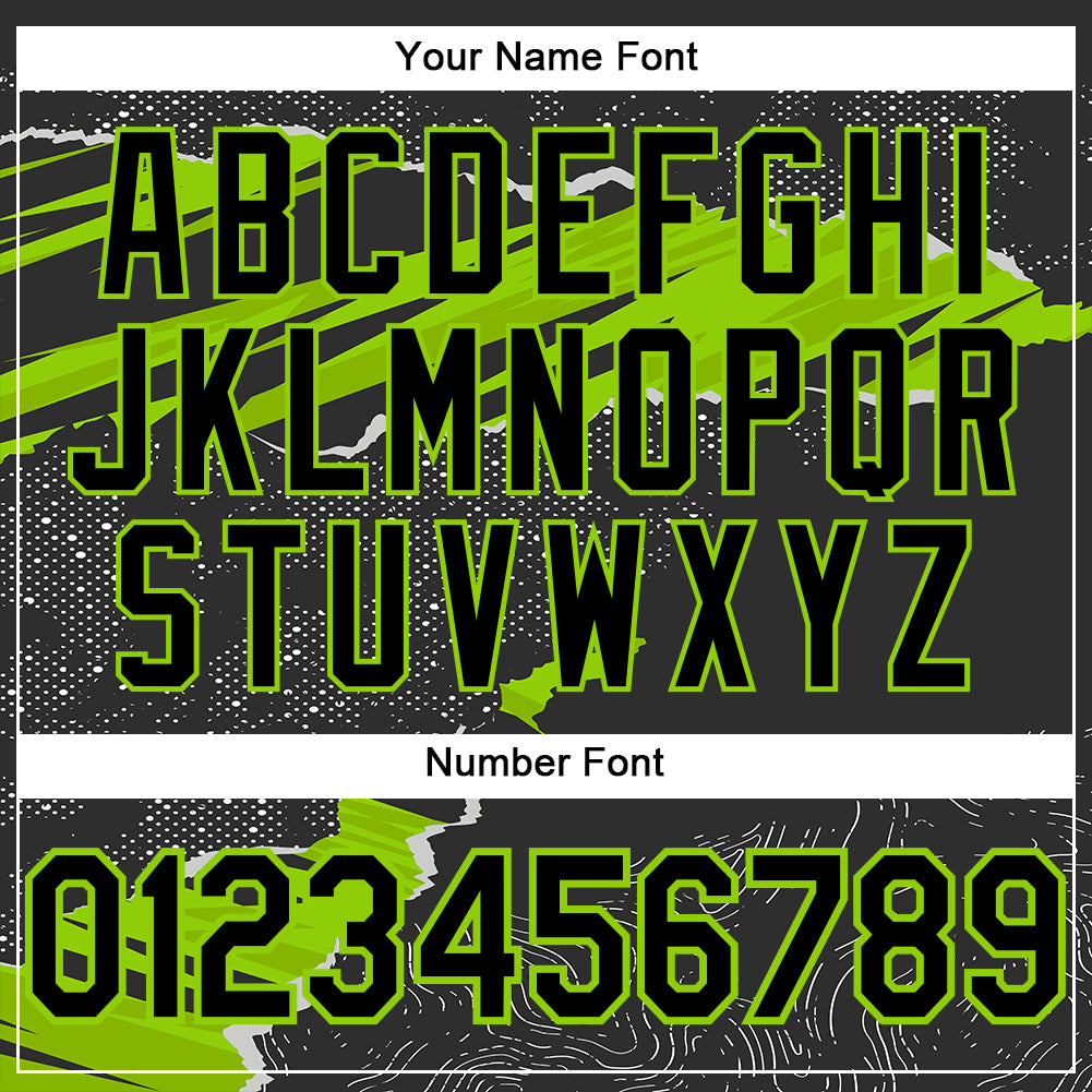 Personalized Stitched Black Neon Green 3D Pattern Design Torn Paper Style Sports Pullover Sweatshirt Hoodie Team Custom Name and Number Custom Name and Number Stitched Black Neon Green 3D Torn Paper Style Sports Hoodie Pullover Sweatshirt Personalized Stitched - Image 4
