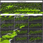 Custom Name and Number Stitched Black Neon Green 3D Torn Paper Style Sports Hoodie Pullover Sweatshirt Personalized Stitched