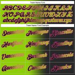 Custom Name Number Sports Hoodie Black Neon Green-Pink Gradient Stitched Pullover Sweatshirt Personalized Stitched Black
