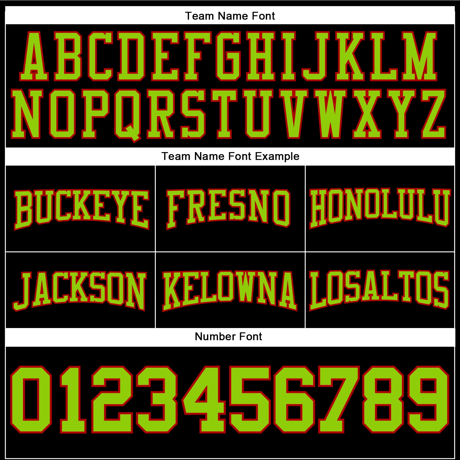 Personalized Stitched Black Neon Green-Red Football Pullover Sweatshirt Hoodie Team Custom Name and Number Custom Name Number Football Hoodie Sweatshirt - Personalized Stitched Black Neon Green-Red Design Personalized Stitched Black - Image 3
