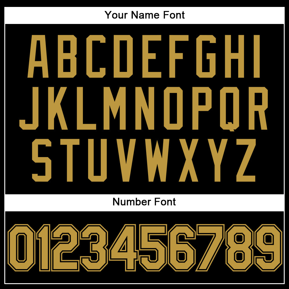 Personalized Stitched Black Old Gold Sports Pullover Sweatshirt Hoodie Personalized Black Old Gold Sports Hoodie Sweatshirt - Custom Stitched Pullover for Men and Women Personalized Stitched Black - Image 5