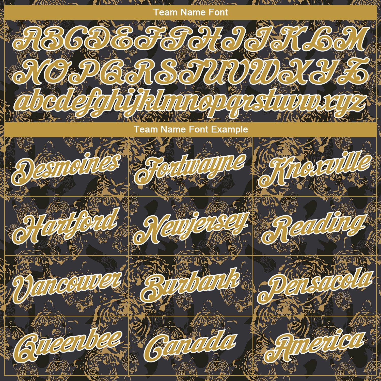 Personalized Stitched Black Old Gold-White 3D Pattern Design Tiger Sports Pullover Sweatshirt Hoodie Team Custom Name and Number Custom Name Number Hoodie Black Gold White Tiger 3D Pattern Sweatshirt Pullover Sports Apparel Personalized Stitched Black - Image 3