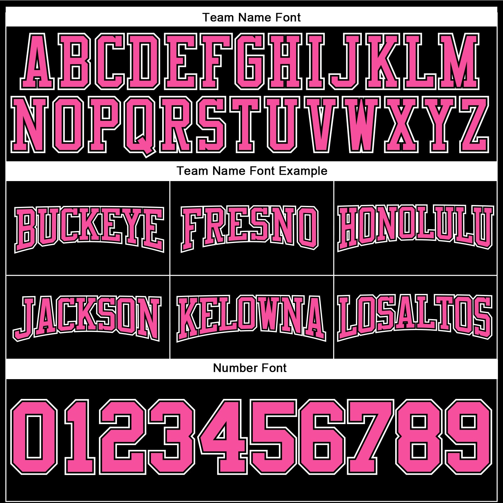 Personalized Stitched Black Pink-White Football Pullover Sweatshirt Hoodie Team Custom Name and Number Custom Black Pink-White Pullover Sweatshirt Hoodie with Personalized Name and Number - Stitched Football Apparel Personalized - Image 3
