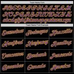 Custom Name Number Sports Hoodie Pullover Sweatshirt Black Purple-Gold Stitched Team Gear Personalized Stitched Black Purple-Gold