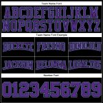 Custom Name Number Football Hoodie Personalized Black Purple Light Blue Stitched Pullover Sweatshirt Personalized Stitched