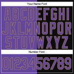 Custom Name and Number Halloween Pumpkin Pullover Hoodie, Scary Faces 3D Pattern, Black Purple Gold, Sports Sweatshirt, Salute to Service