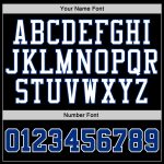 Custom Black Royal-White Sports Pullover Hoodie Sweatshirt for Men and Women Personalized Stitched Black Royal-White Sports