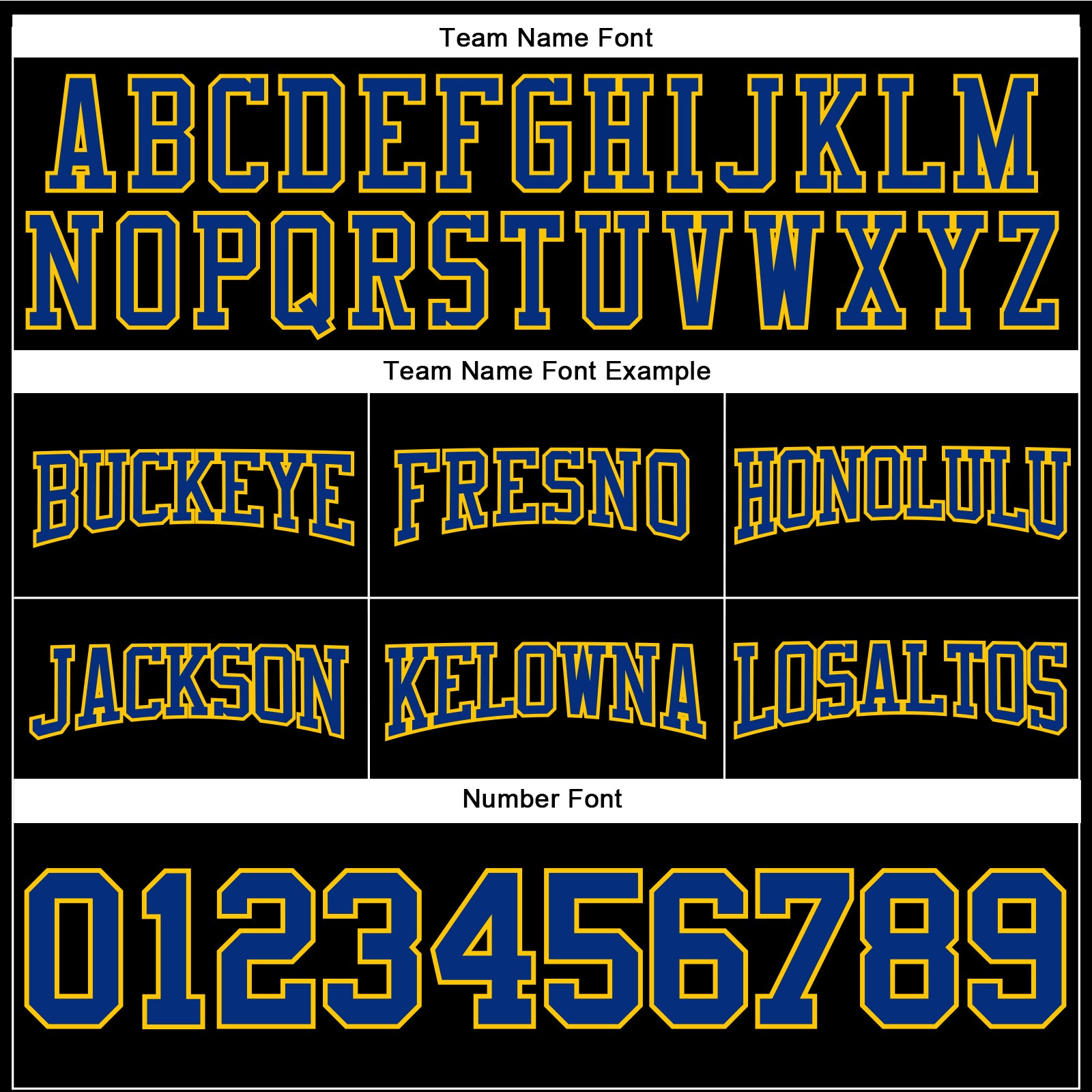 Personalized Stitched Black Royal-Yellow Football Pullover Sweatshirt Hoodie Team Custom Name and Number Custom Black and Yellow Football Hoodie Personalized with Name and Number - Stitched Pullover Sweatshirt Personalized Stitched - Image 3