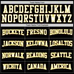 Custom Name Number Black White Gold Sports Hoodie Sweatshirt Personalized Pullover Team Apparel Personalized Stitched Black