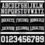 Custom Black White-Gray Football Hoodie with Personalized Name & Number - Stitched Pullover Sweatshirt Personalized Stitched