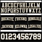 Customizable Football Hoodie with Name & Number - Personalized Stitched Black White Old Gold Pullover Sweatshirt Personalized