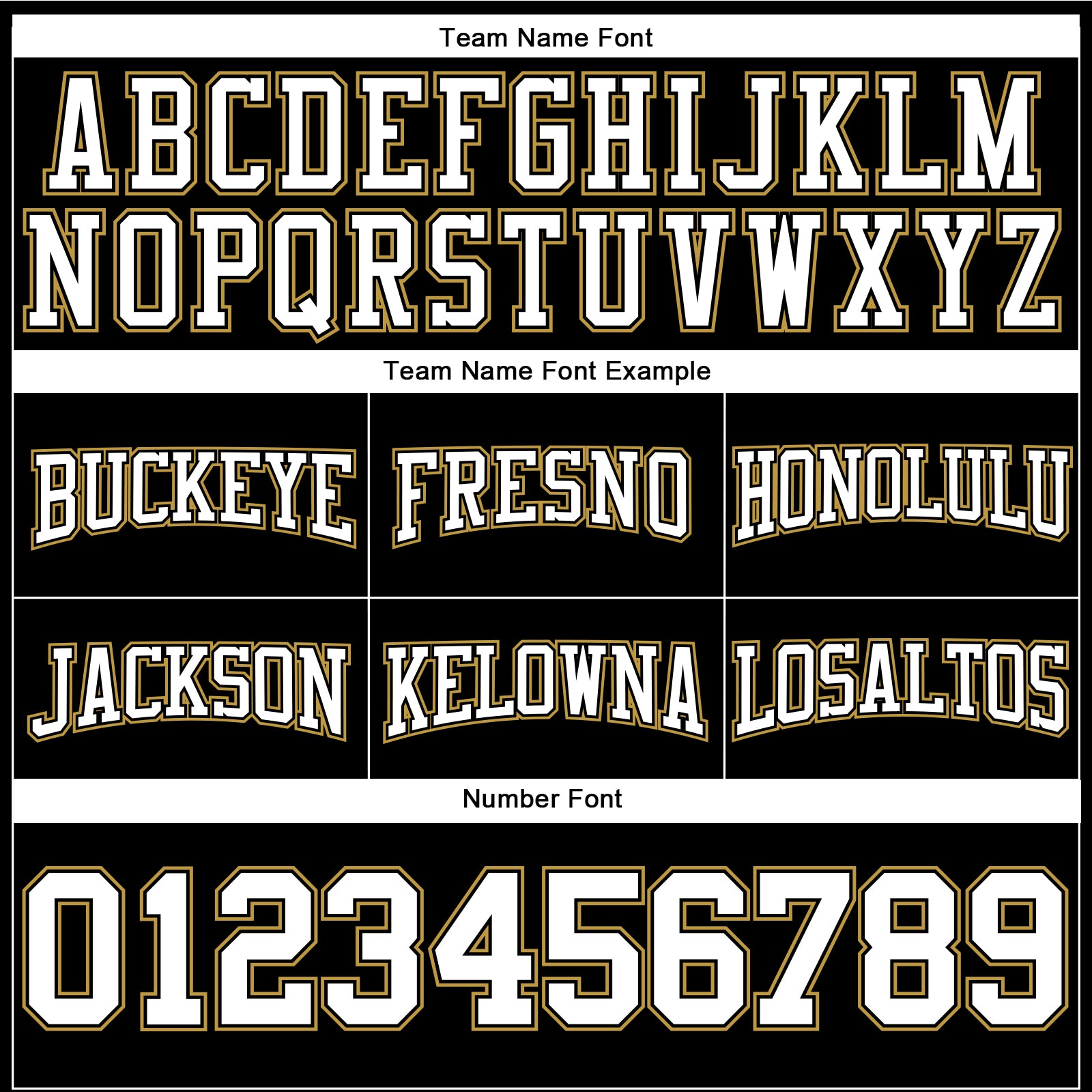 Personalized Stitched Black White-Old Gold Football Pullover Sweatshirt Hoodie Team Custom Name and Number Customizable Football Hoodie with Name & Number - Personalized Stitched Black White Old Gold Pullover Sweatshirt Personalized - Image 3