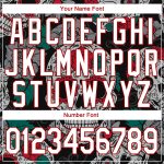 Custom Name Number 3D Skull Hoodie Sports Pullover Sweatshirt - Stitched Black White Red Fashion Personalized Stitched Black