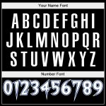 Custom Name Number Sports Hoodie Pullover Sweatshirt Black White-Royal Stitched Team Personalized Stitched Black White-Royal