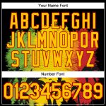 Custom Name Number Black History Month 3D Pattern Hoodie with Palm Trees Stitched Design Sports Pullover Sweatshirt Personalized