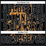 Customizable 3D Pattern Tiger Hoodie with Cloud Design - Personalized Black Yellow-White Sports Pullover Sweatshirt with Team Name & Number