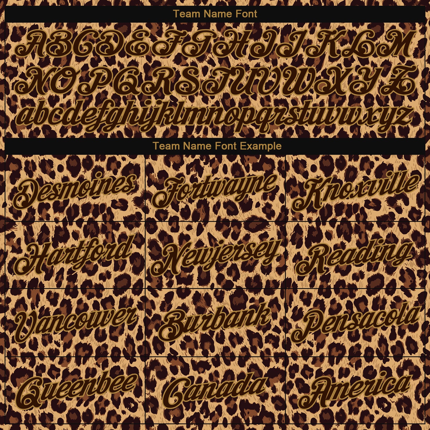Personalized Stitched Brown Brown-Old Gold 3D Pattern Design Leopard Sports Pullover Sweatshirt Hoodie Team Custom Name and Number Custom Leopard Sports Hoodie with Personalized Name & Number, 3D Pattern Pullover in Brown & Old Gold Personalized Stitched - Image 3