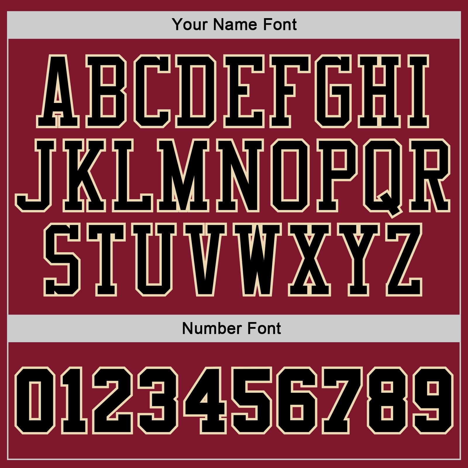Personalized Stitched Burgundy Cream Pinstripe Black-Cream Sports Pullover Sweatshirt Hoodie Team Custom Name and Number Custom Name and Number Burgundy Cream Pinstripe Hoodie Sweatshirt for Sports Team Personalized Stitched Burgundy Cream Pinstripe - Image 3