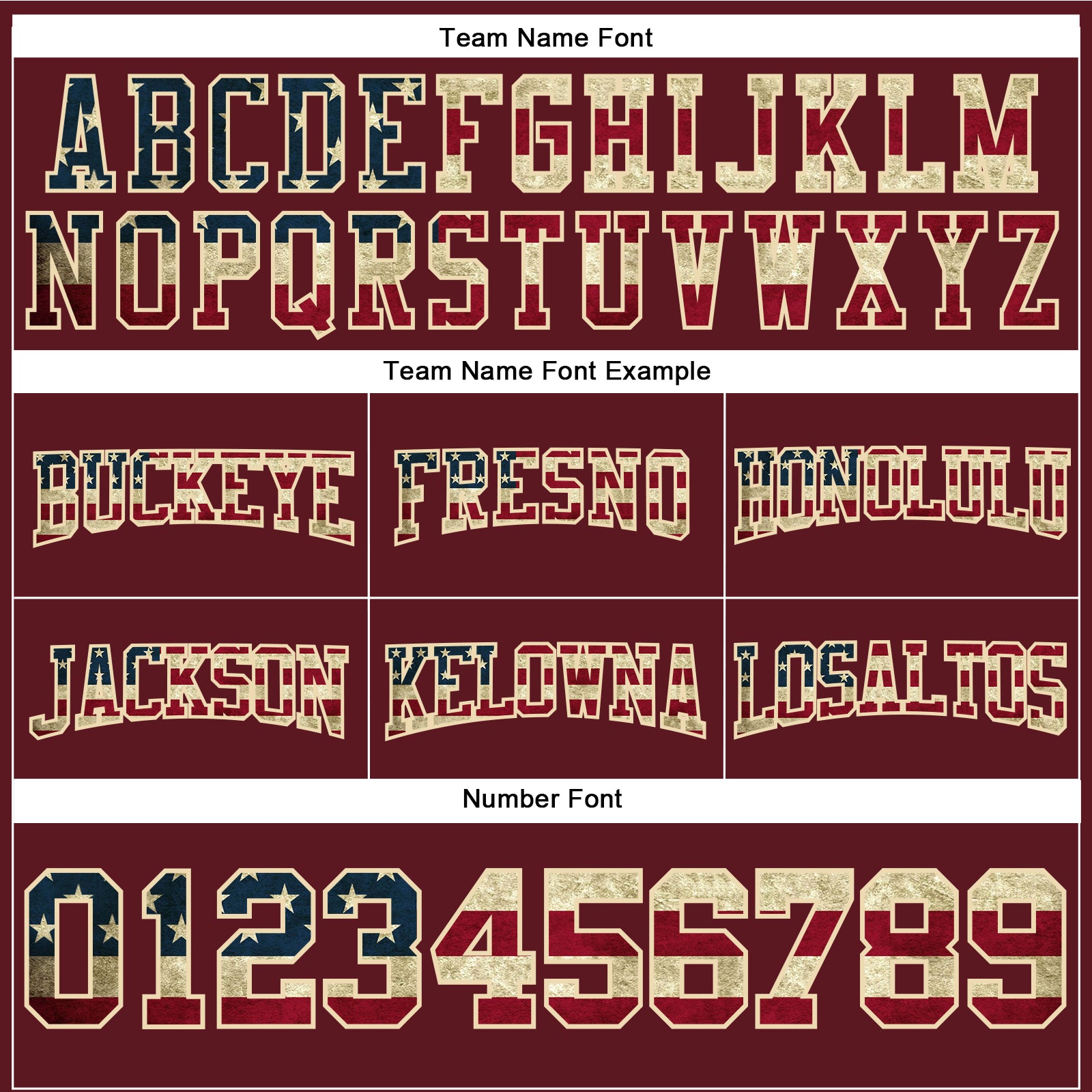 Personalized Stitched Burgundy Vintage USA Flag City Cream-Black Football Pullover Sweatshirt Hoodie Team Custom Name and Number Custom Name Number Football Hoodie Burgundy Vintage USA Flag Pullover Sweatshirt Personalized Stitched Burgundy Vintage USA - Image 3