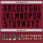 Custom Name Number Burgundy Vintage USA Flag Sports Hoodie Pullover Sweatshirt Personalized Stitched Burgundy Vintage USA