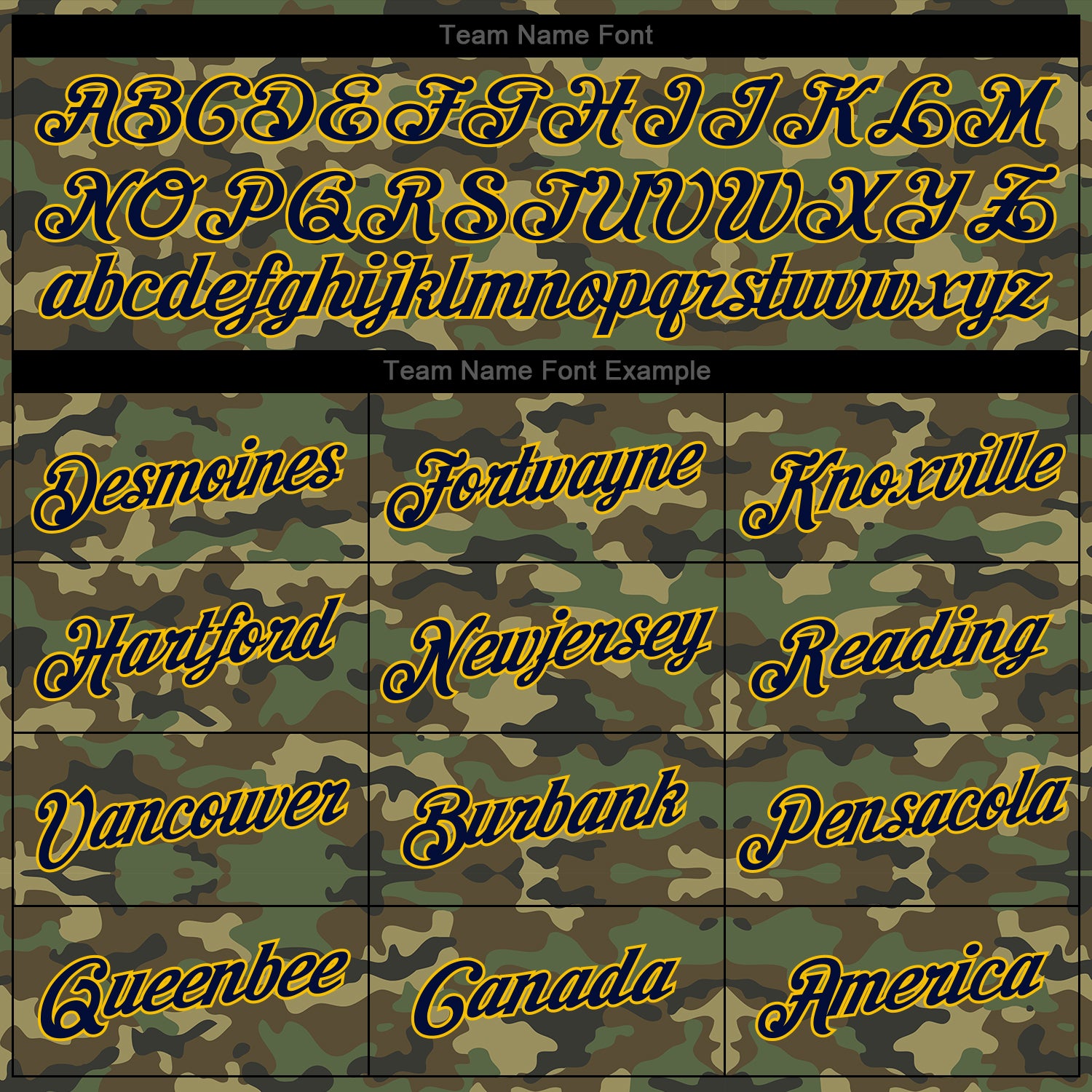 Personalized Stitched Camo Navy-Gold Sports Pullover Sweatshirt Salute To Service Hoodie Team Custom Name and Number Custom Name and Number Camo Navy Gold Sports Hoodie Pullover Sweatshirt Salute to Service Personalized Stitched Camo Navy-Gold - Image 5