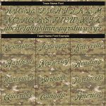 Personalized Camo Hoodie Sweatshirt for Salute to Service - Olive-Cream Stitched Sports Pullover Personalized Stitched Camo