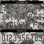 Custom Name Number Hoodie Salute to Service Camouflage Pullover Sweatshirt Steel Gray Cream Sports Wear Personalized Stitched
