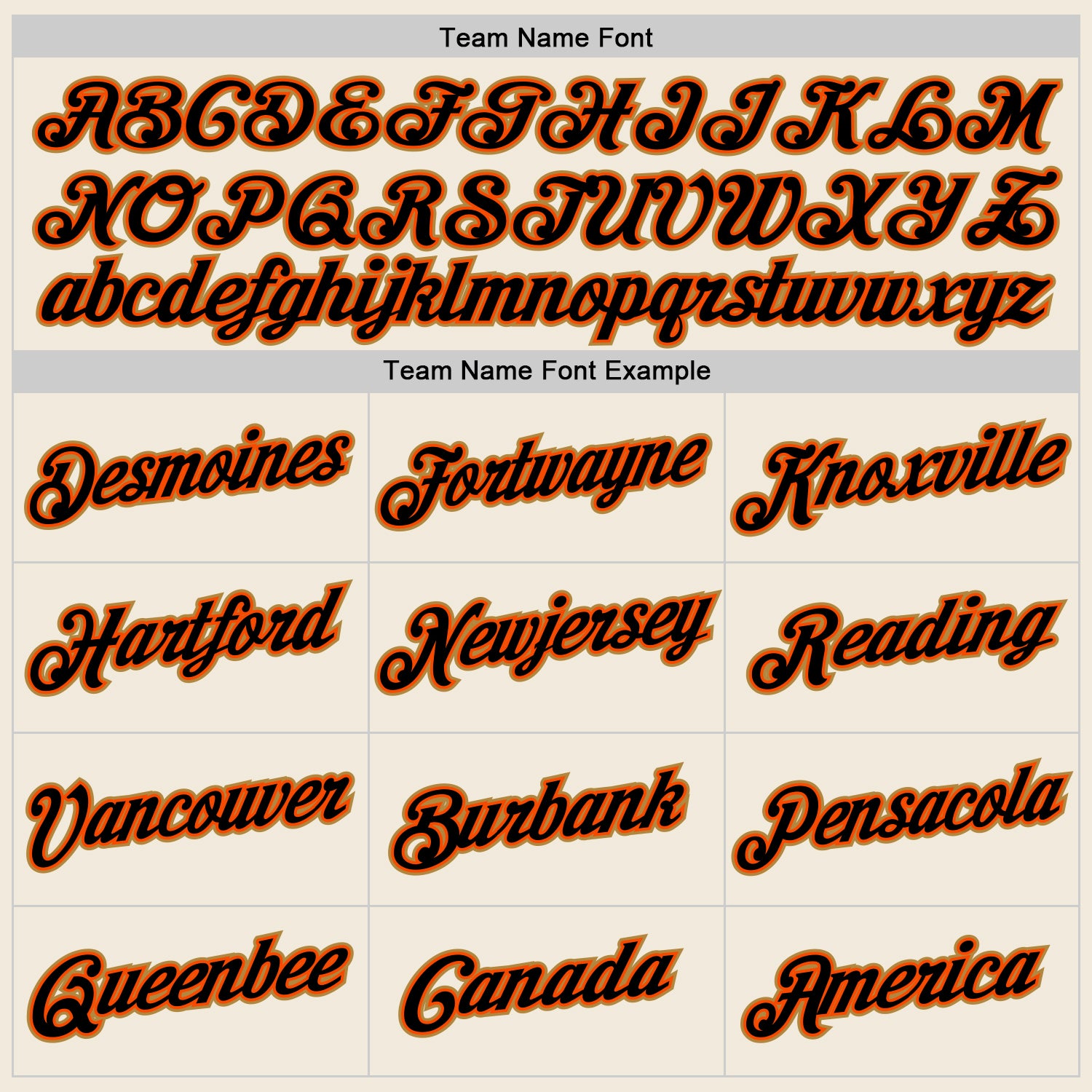 Personalized Stitched Cream Black-Orange Sports Pullover Sweatshirt Hoodie Team Custom Name and Number Custom Team Name Number Pullover Hoodie - Personalized Cream Black-Orange Stitched Sports Sweatshirt Personalized Stitched - Image 6