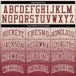 Custom Name Number Pullover Hoodie Sweatshirt for Sports - Personalized Stitched Cream Burgundy Fade Fashion Personalized