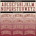 Custom Name Number Pullover Hoodie Sweatshirt for Sports - Personalized Stitched Cream Burgundy Fade Fashion Personalized
