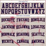 Custom 3D American Flag Pullover Hoodie with Name and Number, Cream Crimson-Navy Sports Sweatshirt for Team Personalized