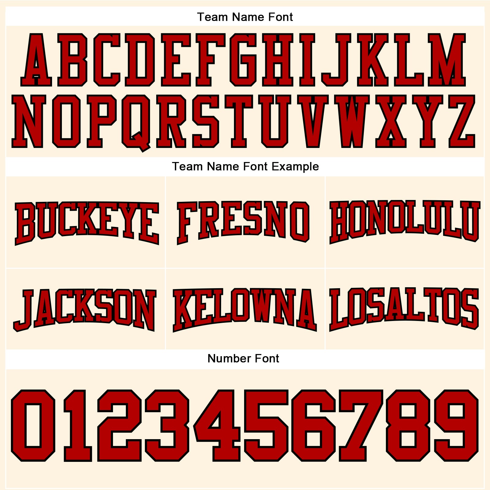Personalized Stitched Cream Red-Black Football Pullover Sweatshirt Hoodie Team Custom Name and Number Custom Stitched Football Hoodie Pullover Sweatshirt with Name & Number - Cream Red-Black Team Apparel Personalized Stitched - Image 3