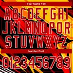 Custom Name Number 3D Pattern Sports Hoodie Personalized Black Gold Orange White Sweatshirt Pullover Team Apparel Personalized