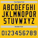 Custom Name and Number Black-White Gold Sports Hoodie Pullover Sweatshirt Personalized Stitched Gold Black-White Sports Pullover