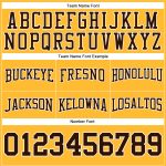 Custom Name Number Hoodie Sweatshirt for Football - Personalized Stitched Gold Brown-White Pullover Personalized Stitched