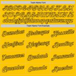 Custom Team Name Number Sports Hoodie Gold-Black Stitched Pullover Sweatshirt Personalized Stitched Gold Gold-Black Sports