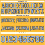 Custom Name and Number Football Hoodie - Personalized Light Blue Navy Stitched Pullover Sweatshirt Personalized Stitched