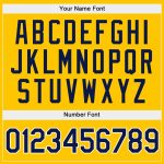 Custom Team Name Number Stitched Sports Hoodie - Personalized Gold Navy-White Pullover Sweatshirt Personalized Stitched Gold