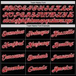 Custom Name Number Personalized Sports Hoodie Red Black Gold Split Pullover Sweatshirt Fashion Team Apparel Personalized