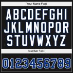 Custom Team Name Number Hoodie Sweatshirt - Personalized Black Gold Stitched Fashion Sports Pullover Personalized Stitched