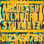 Custom Name and Number Zebra Sports Hoodie Sweatshirt with Personalized Stitched Gold-White 3D Pattern Design Personalized