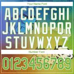 Neon Green-White 3D Personalized Graffiti Pattern Hoodie Pullover Sweatshirt Personalized Stitched Graffiti Pattern Neon