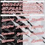 Custom Name Number Hoodie 3D Sweatshirt Graffiti Pattern Red White for Sports Team Personalized Pullover Personalized Stitched