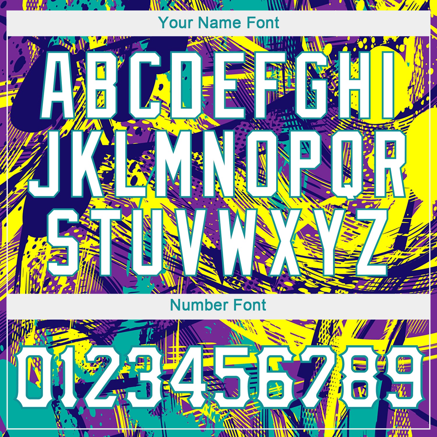 Personalized Stitched Graffiti Pattern White-Aqua 3D Sports Pullover Sweatshirt Hoodie Personalized Graffiti Pattern 3D Hoodie White Aqua Pullover Sweatshirt Personalized Stitched Graffiti Pattern White-Aqua - Image 6