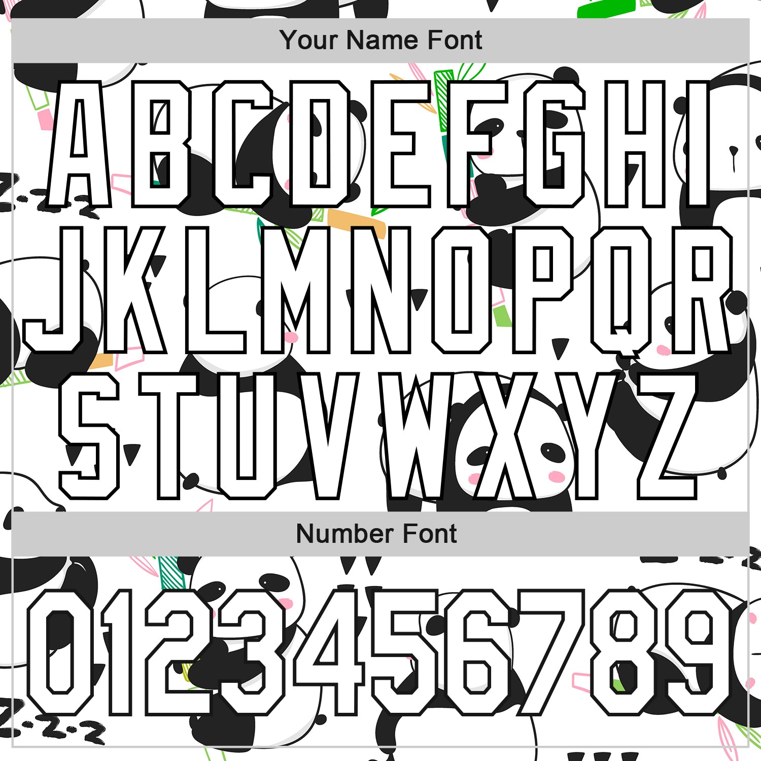 Personalized Stitched Graffiti Pattern White-Black 3D Panda Sports Pullover Sweatshirt Hoodie Personalized 3D Panda Hoodie Sweatshirt - Stitched White-Black Graffiti Pattern Pullover Personalized Stitched Graffiti Pattern - Image 6