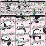 Custom 3D Panda Hoodie with Personalized Name and Number - Stitched Graffiti Pattern White-Black Pullover Sweatshirt Personalized